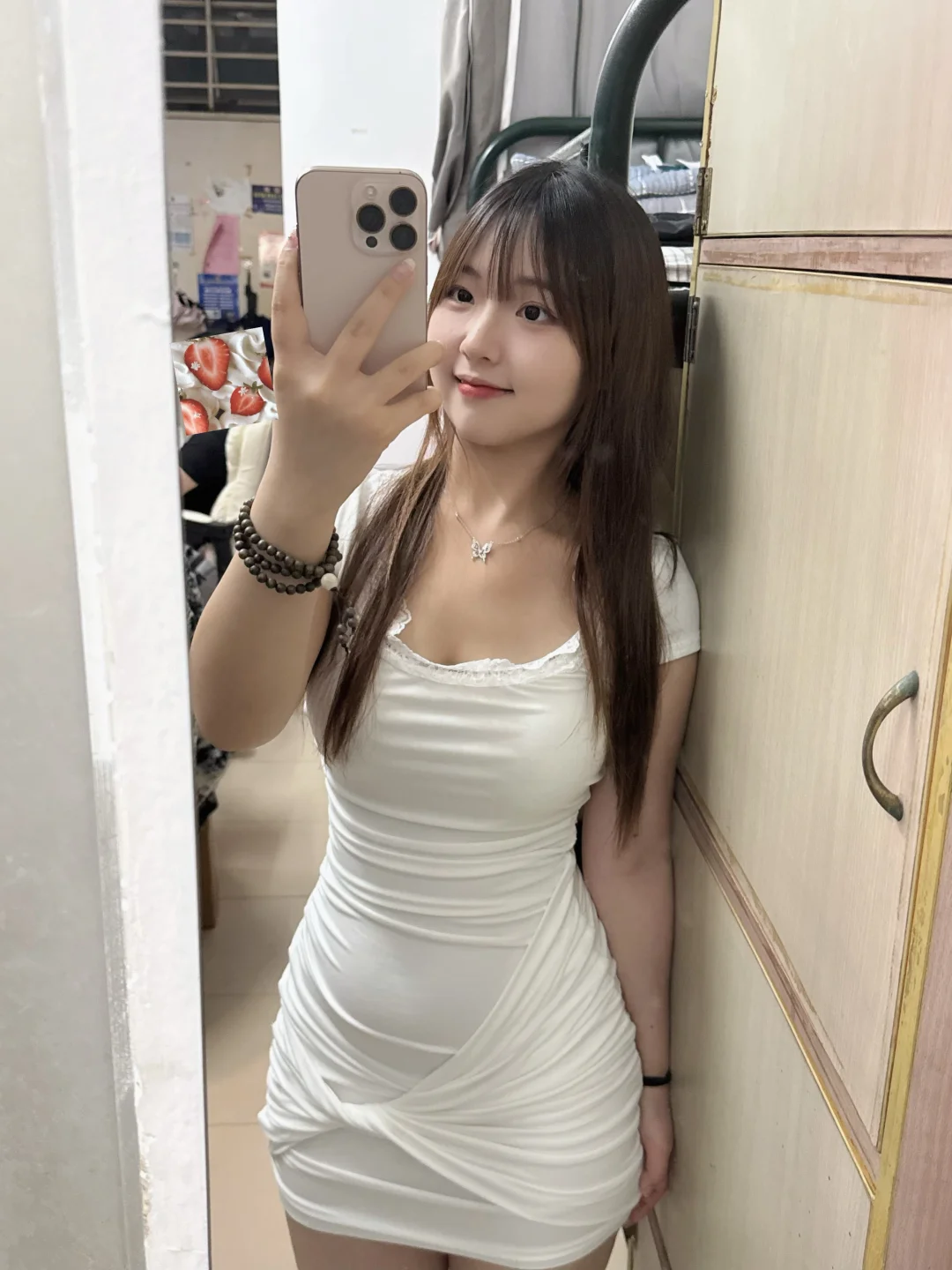 白裙子👗