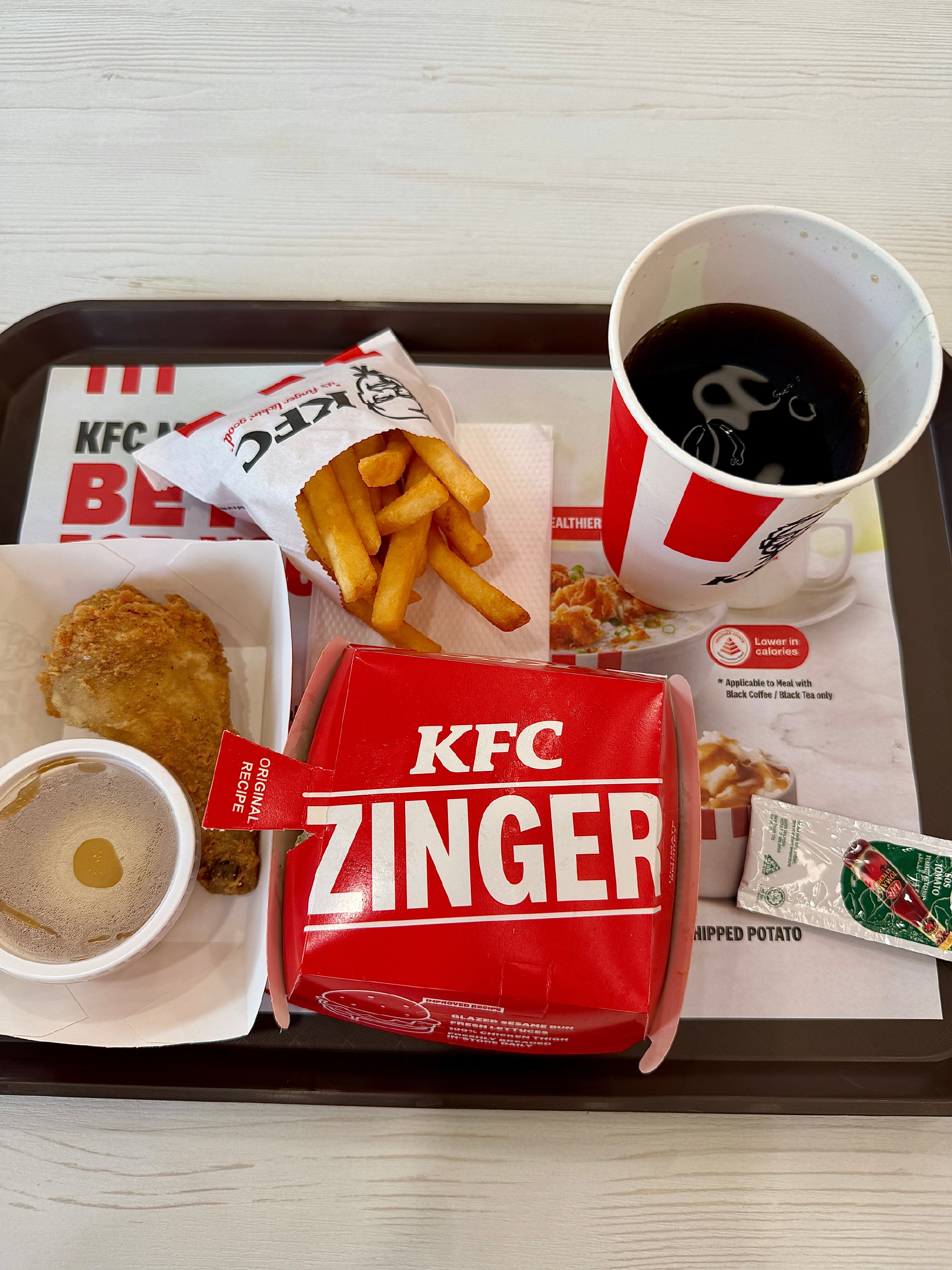 🇸🇬新加坡solotrip美食记  1️⃣KFC新加坡限定的Che...