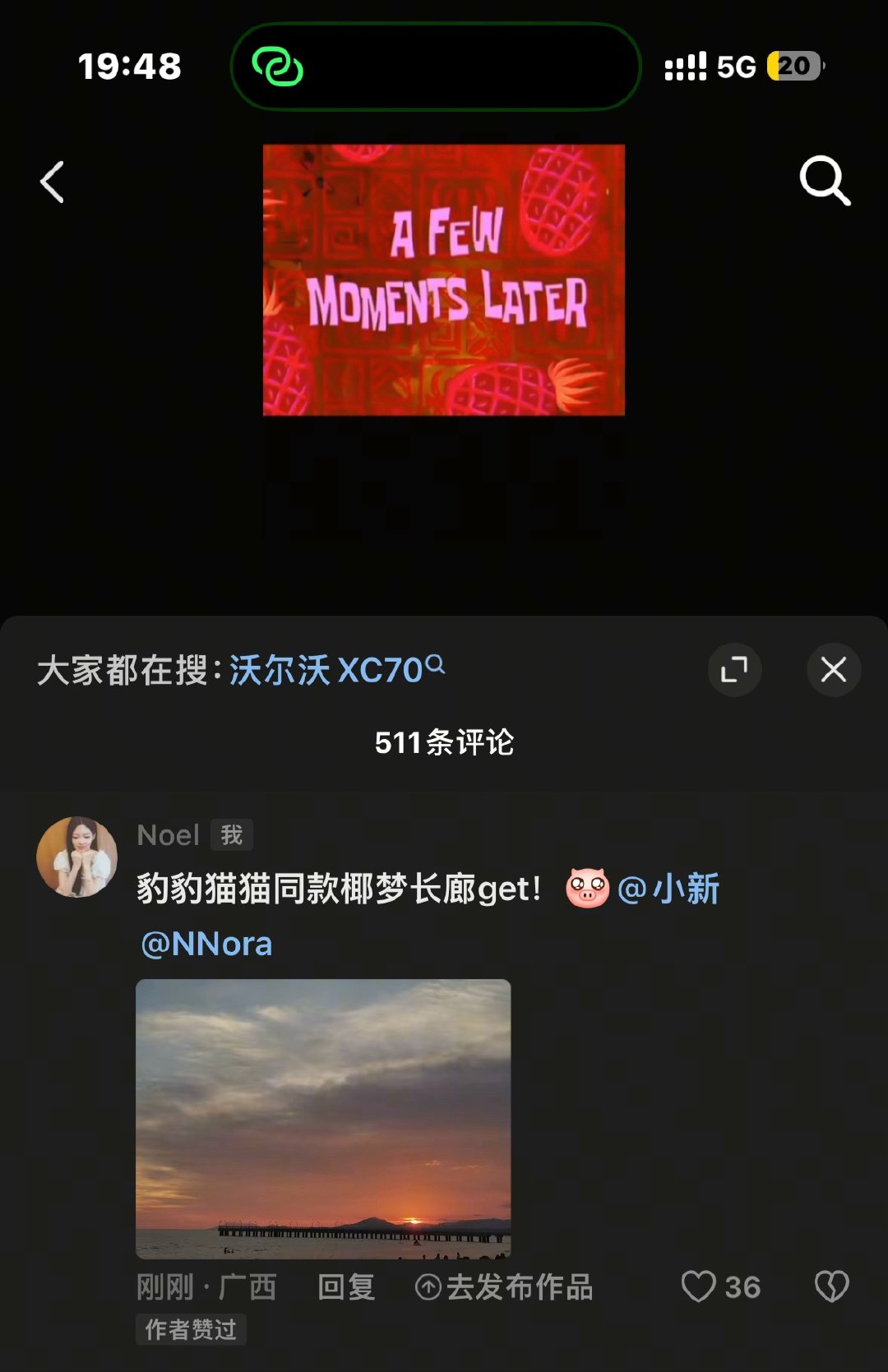 又被老豹点赞了嘿嘿 ​