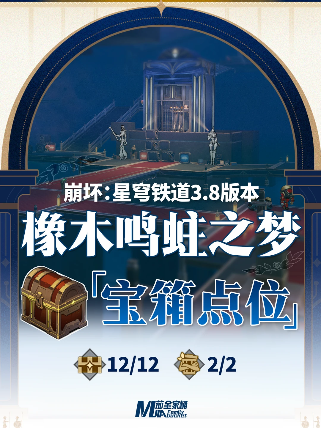 星铁3.8「橡木鸣蛀之梦」宝箱位置攻略