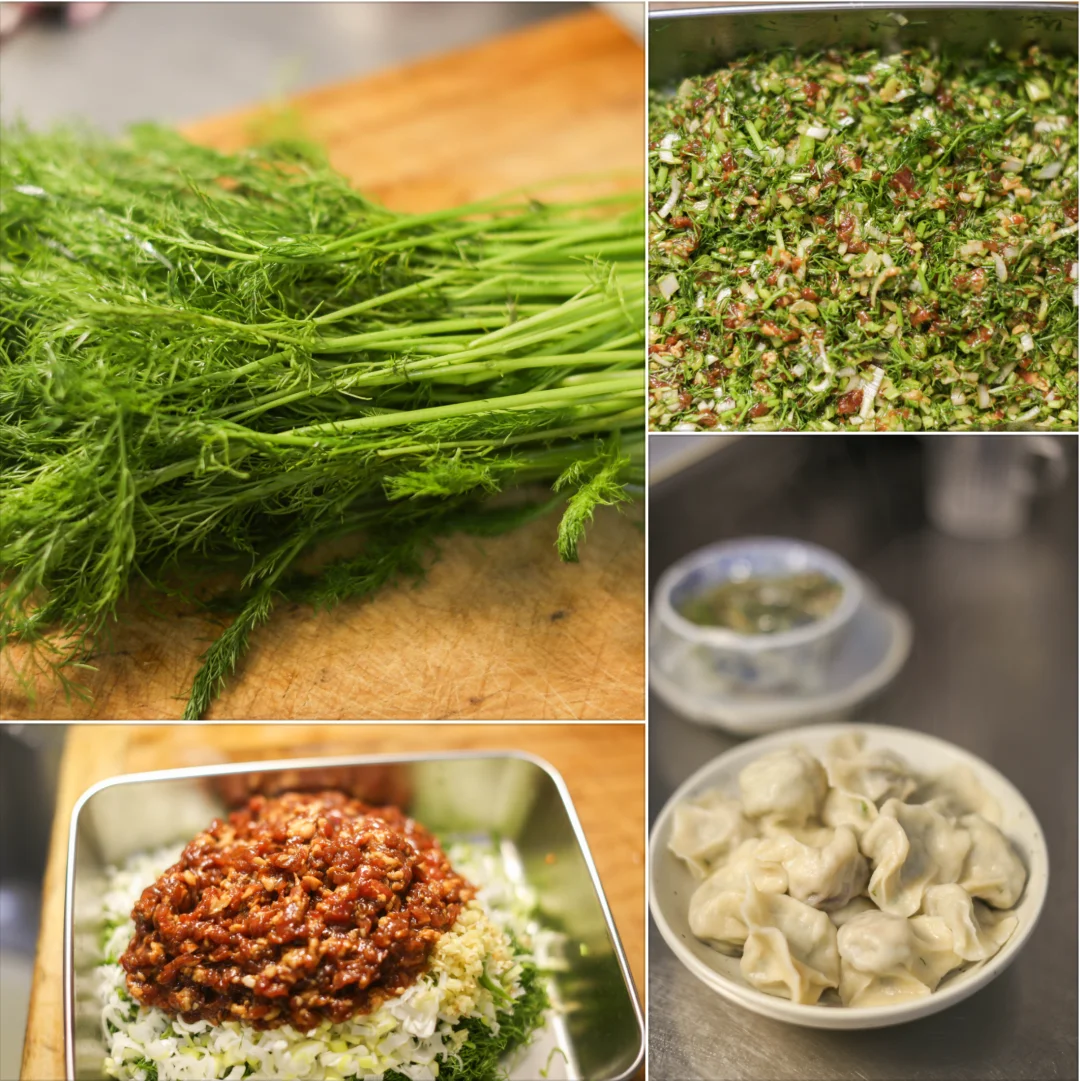 面食的花样做法｜鲜肉多汁茴香饺子皮薄馅大