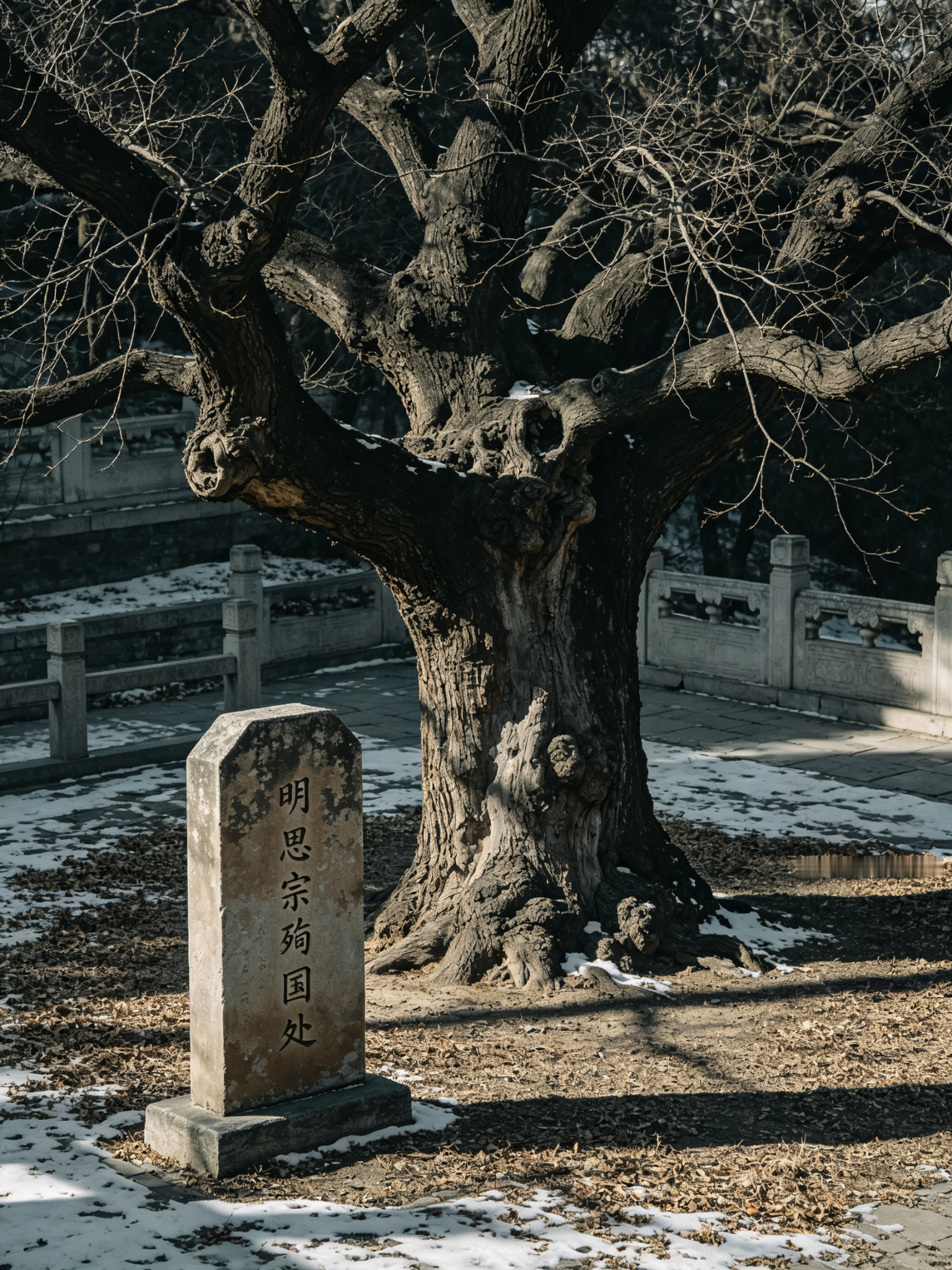 崇祯吊死煤山前，咬破手指写下的话，读一遍就懂了大明
 
北京景山那棵老槐树，早就不是原来的那棵了。可每年还是有人去看，看那块&34;明思宗殉国处&34;的石碑。
 
崇祯十七年三月十九日，李自成进城前夜，朱由检爬上煤山。他三十三岁，在位十七年，接手时十七岁。
 
他其实很努力。补丁摞补丁的龙袍，一天工作十六个小