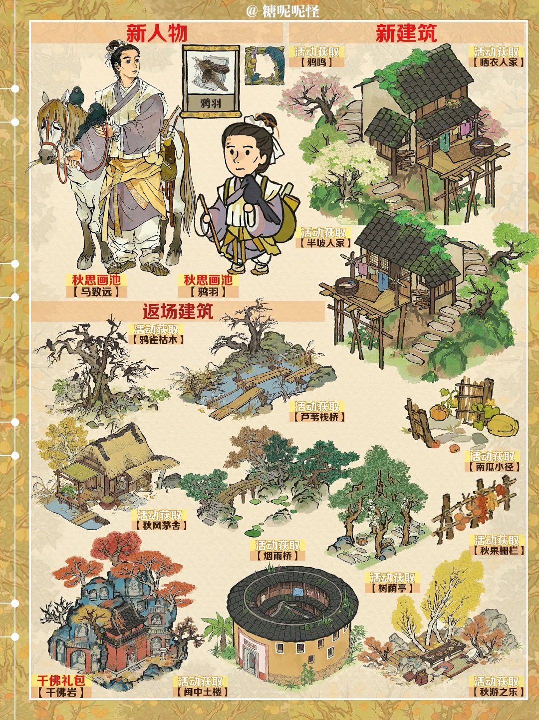 今日起（11月14日）江南百景图活动一览图‼️