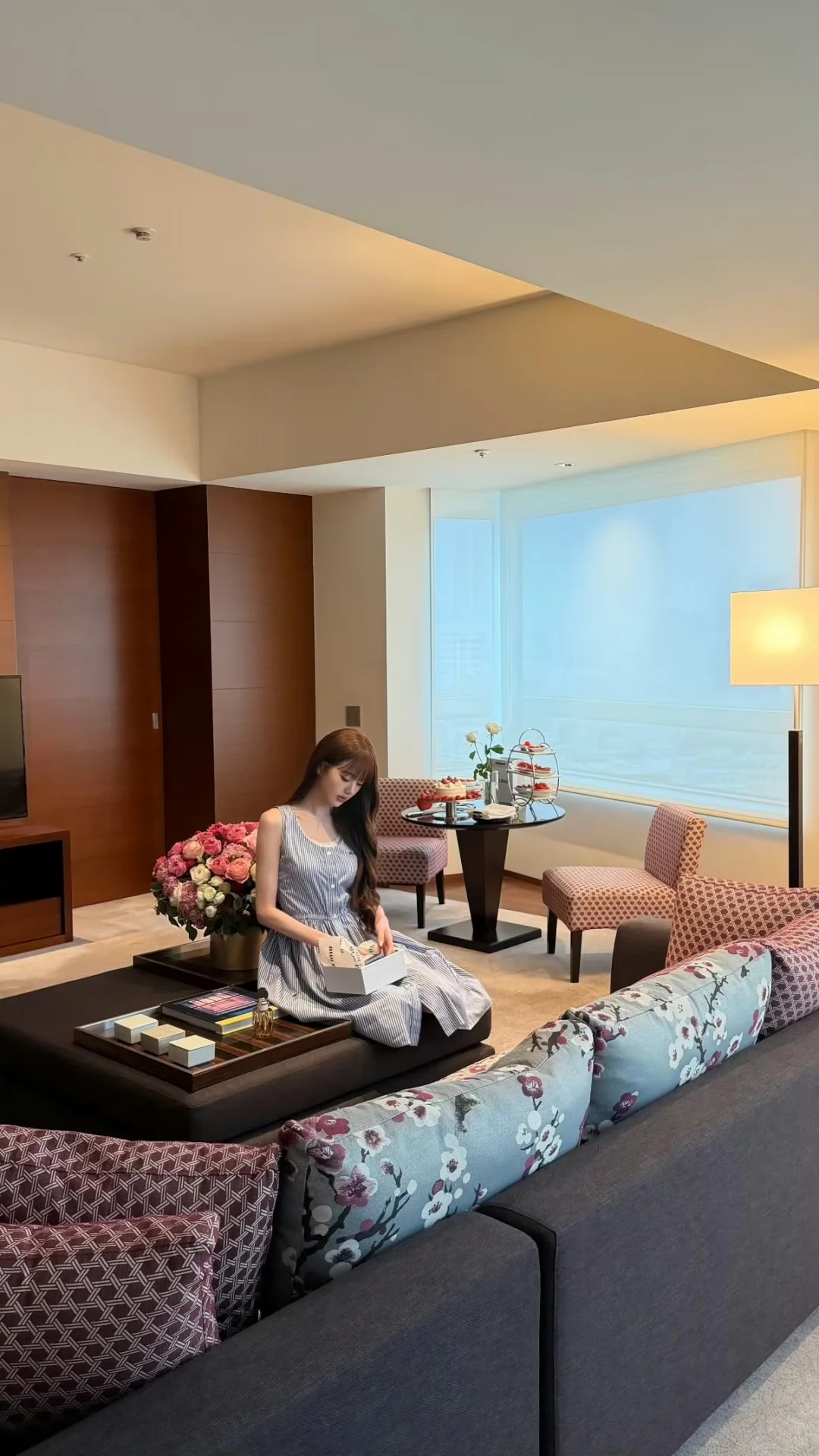 照片里放了什么好香…