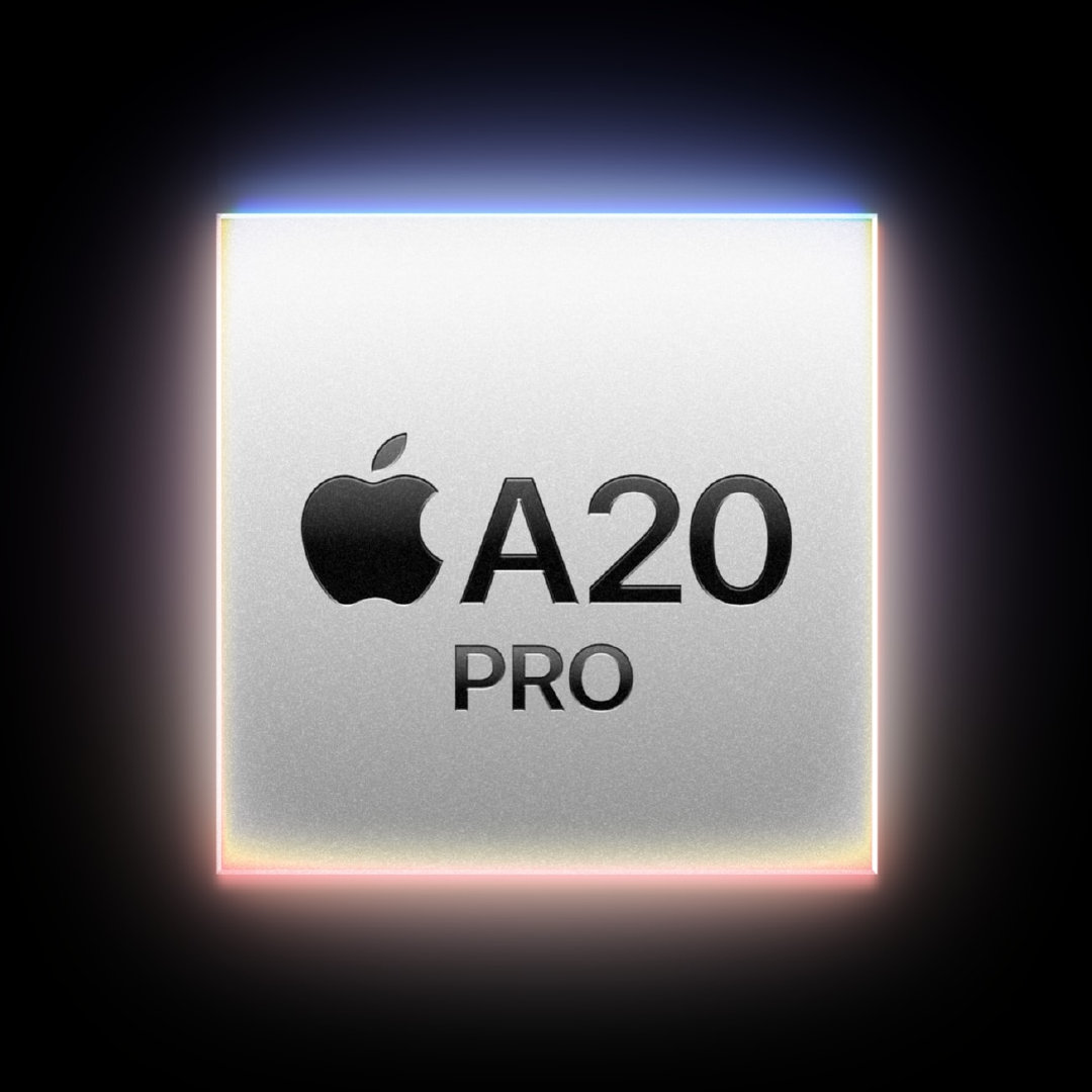 A20 PRO

配置参数
2纳米工艺
6核CPU 2+4, 2个超核心+4个能效核心
7核GPU
32核NPU

性能表现
对比上一代A19 PRO 
CPU内存带宽提升50%，并集成神经网络加速器
GPU性能提升40%
NPU性能提升2倍

总结
为侧端AI做好算力准备 ​