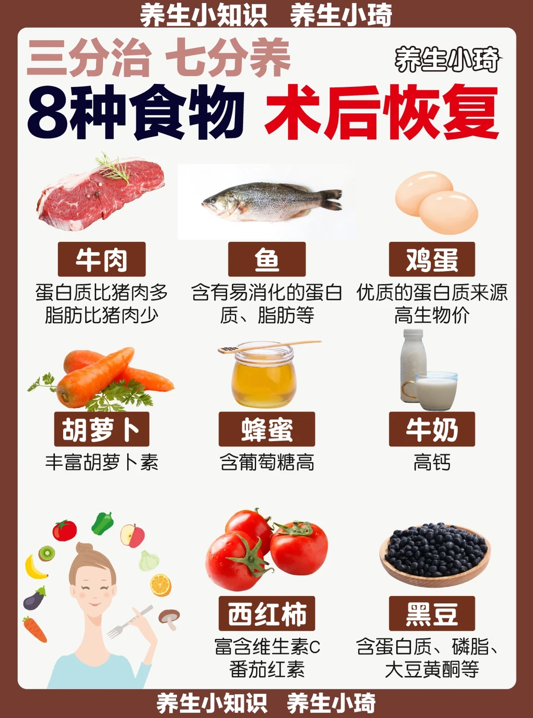 术后调理｜做对了这些，元气满满精神棒‼️