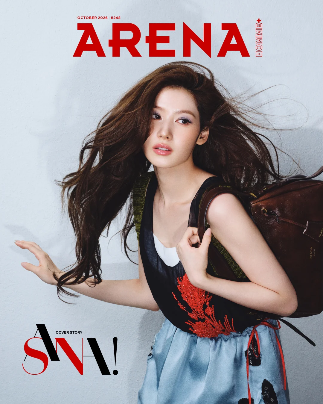 Sana x arenakorea十月刊封面人物