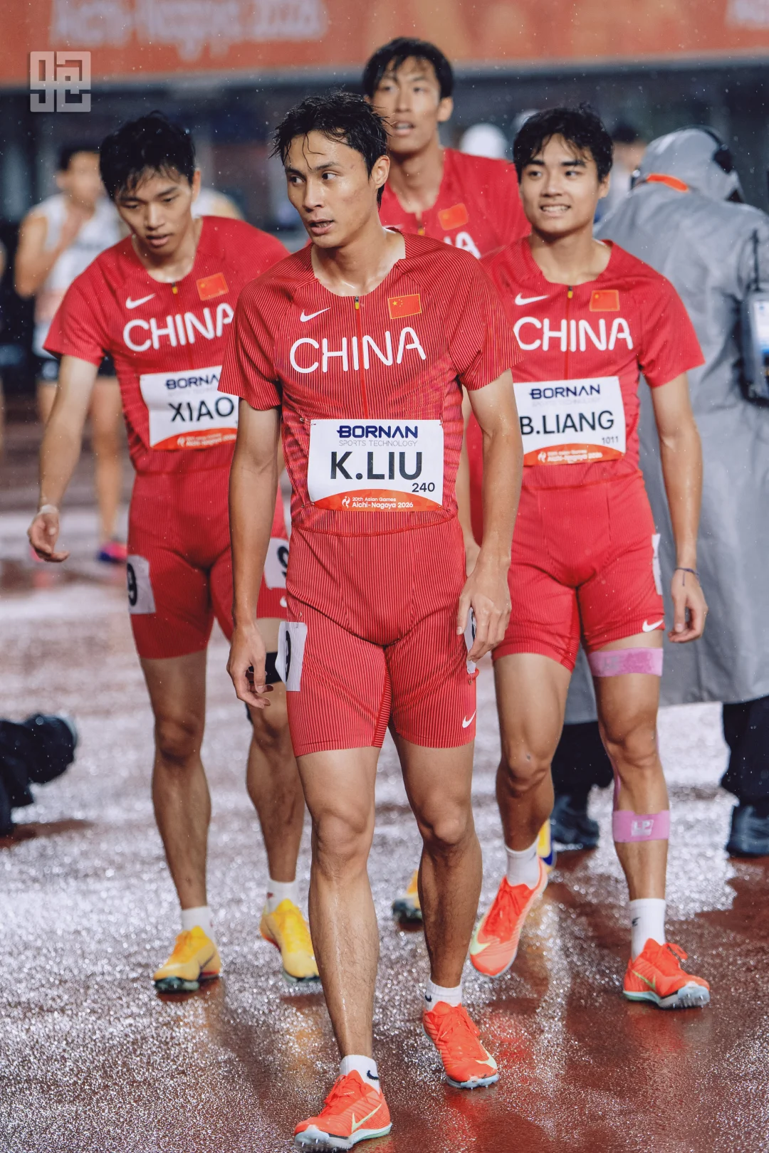 亚运会男子4×400米接力，中国队第五名