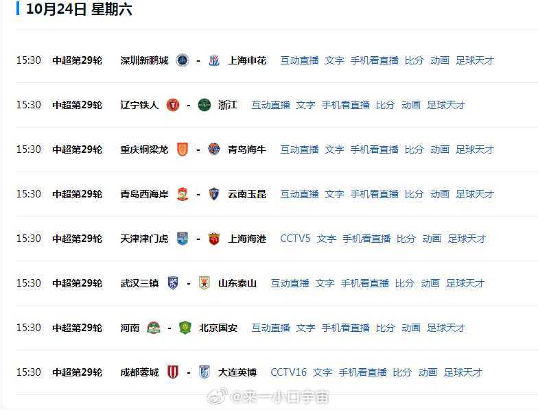CCTV16直播成都蓉城VS大连英博，开球时间调整，队长韦世豪后悔吗

成都蓉城客场0-3不敌上海海港，积分榜上领先第二名大连英博6分。联赛还剩下最后2轮的情况下，如果大连英博2连胜，成都蓉城全输球，大连英博就能拿到冠军。而联赛第29轮，成都蓉城迎来跟大连英博的天王山之战。强强对话，成都蓉城还是占 ​