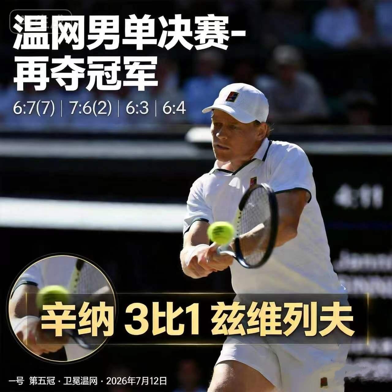 世界第一，无需让位温布尔登的草地，又一次见证了王者的加冕。  六盘鏖战...