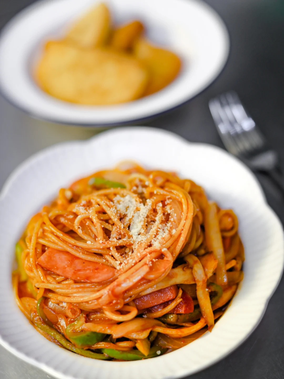 坚持做100种面不重样（12）拿破里意大利面