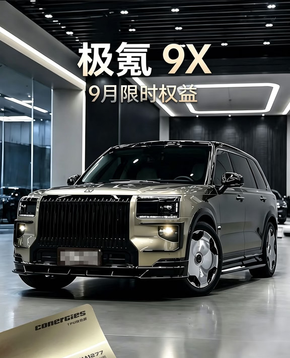极氪9X九月权益