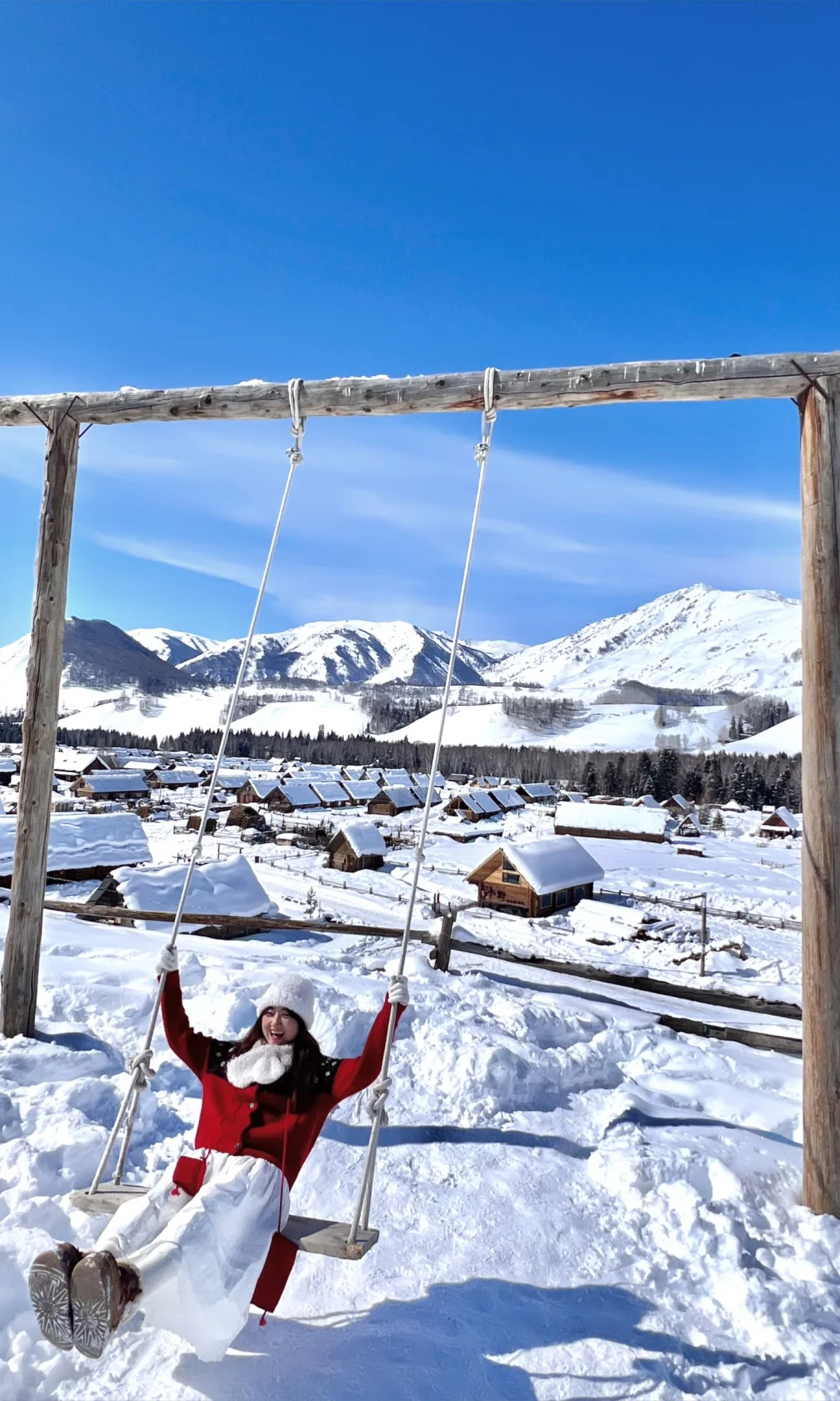 冬天禾木的每一帧❄️都让Live图变得更有意义