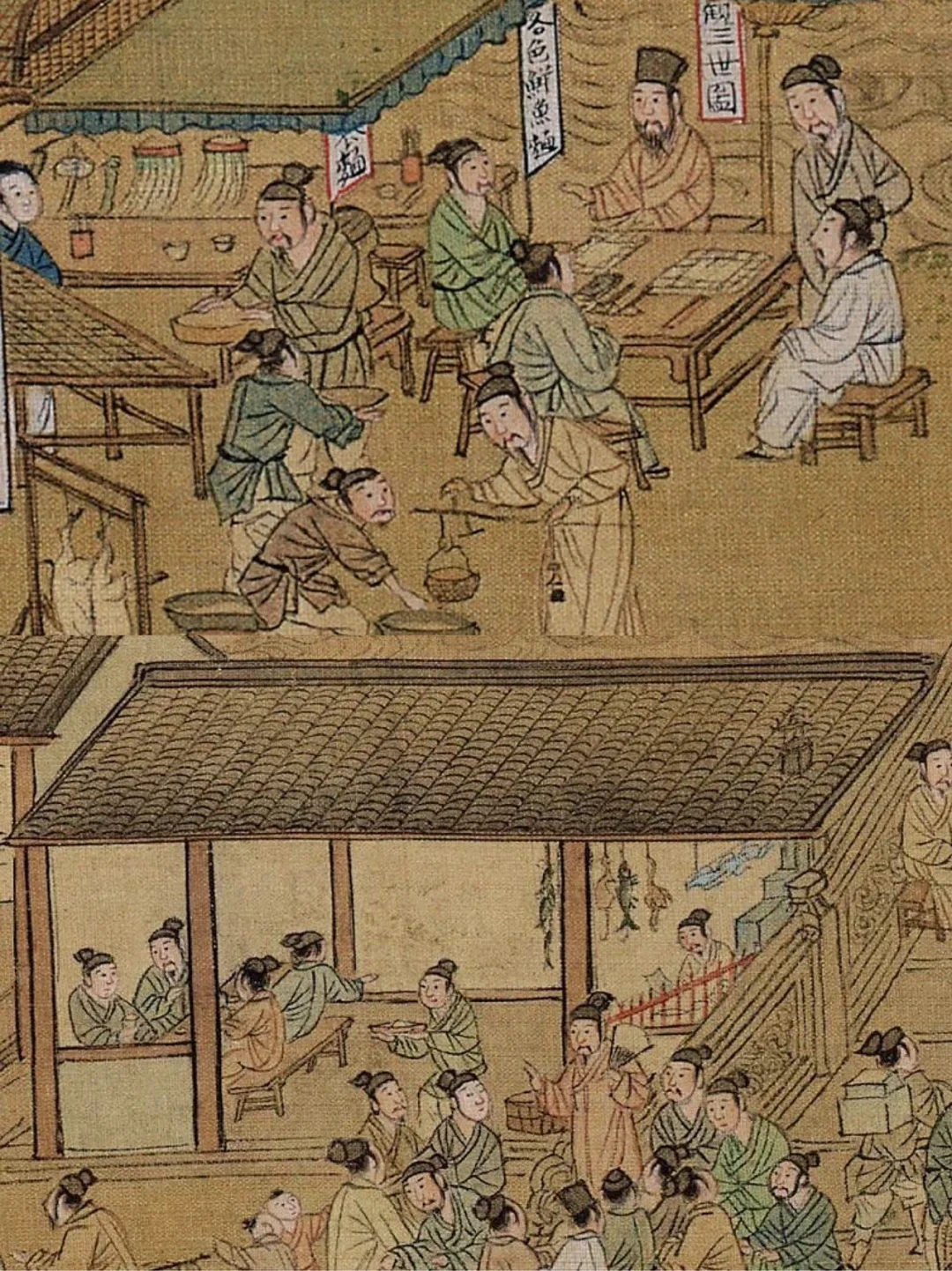 走！一起逛宋朝夜市！美食好酒斗茶勾栏瓦舍