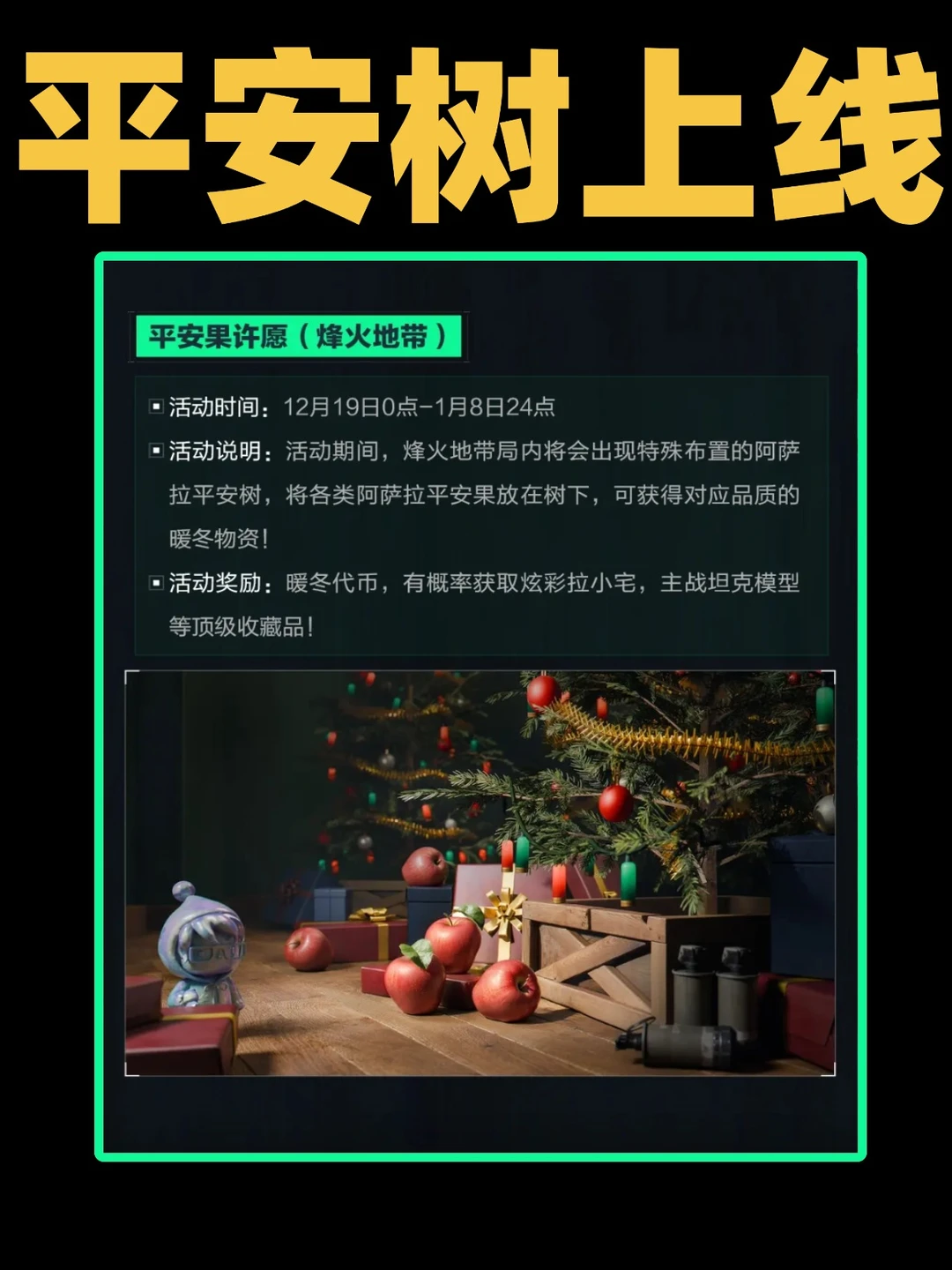 三角洲行动最新平安树固定刷新点位一图流！