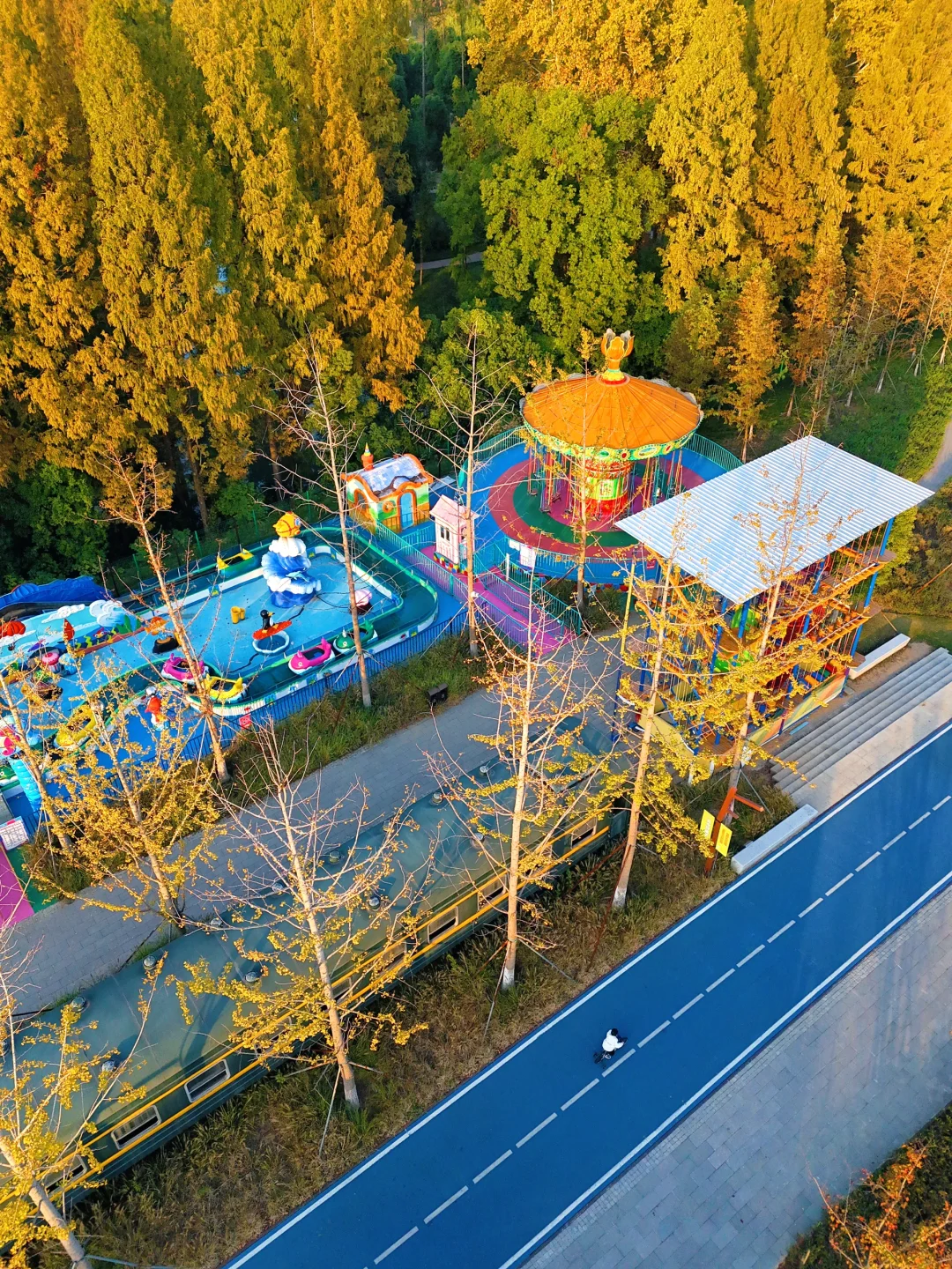 想告诉全武汉‼️这条全新无人赏秋骑行绿道🚴