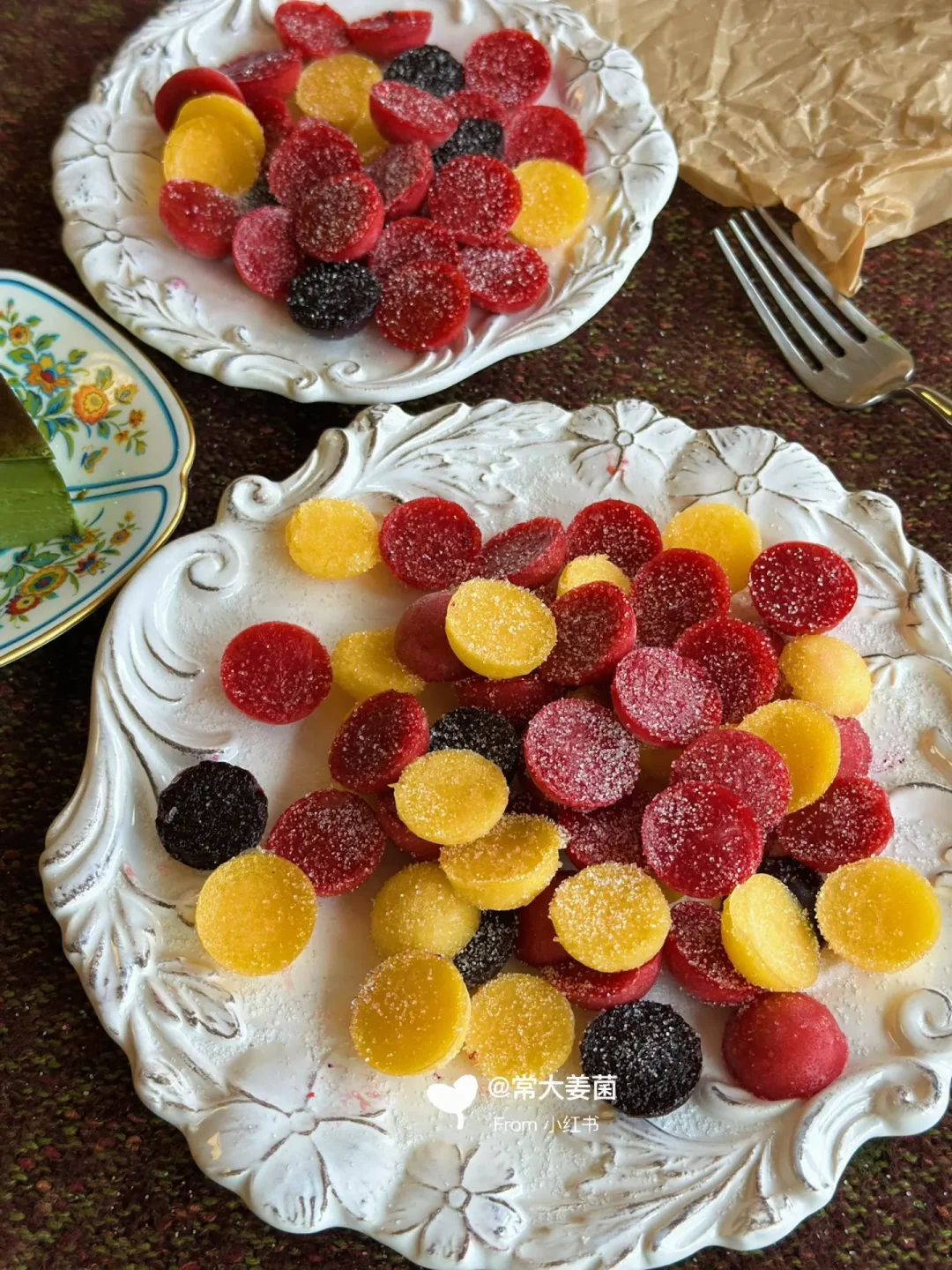 做了水果软糖～～～🍋🍊🫐🍓🫐🍒🍋