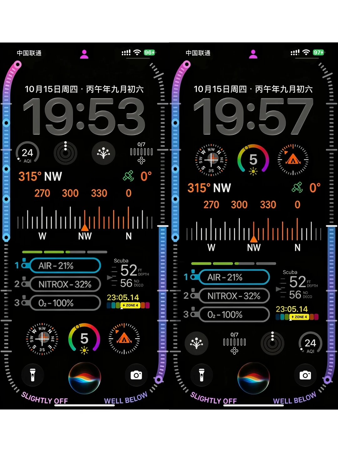酷🔥iPhone⌚️Ultra专属复杂功能表盘壁纸📲