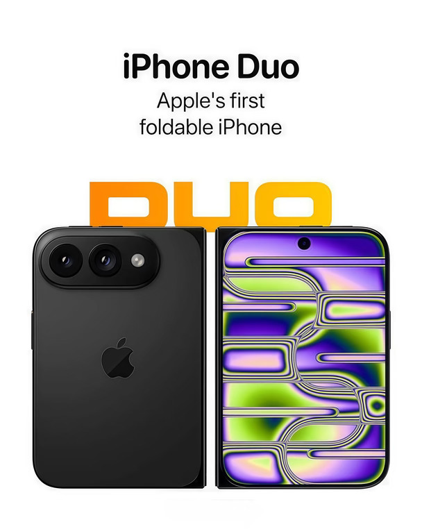 🍎苹果折叠屏正式定名！iPhone Duo来了！