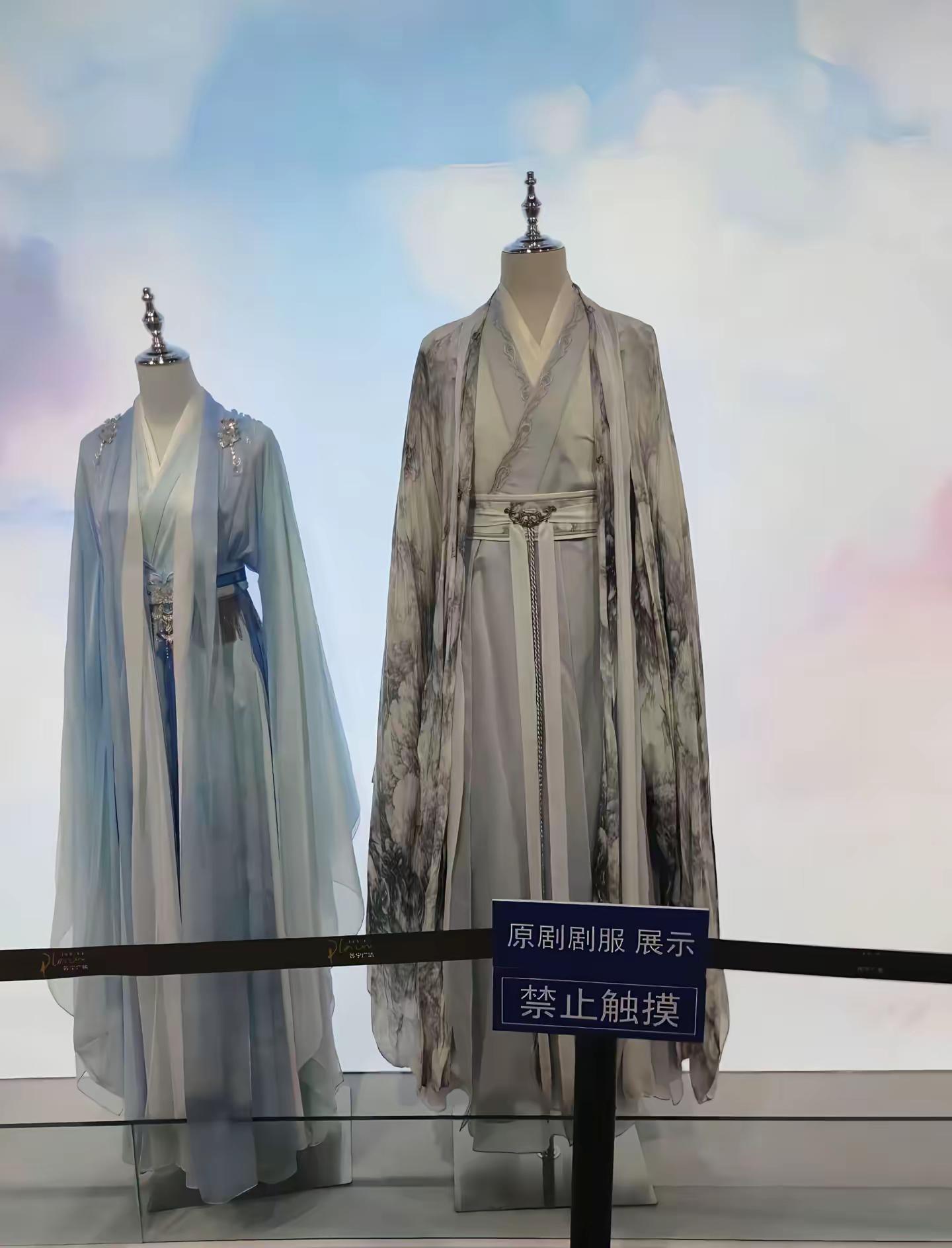 还是演员牛衣服穿在他们身上效果果然不一样徐振轩，他把衣服撑起了😋😋博物馆与汉服 赴山海徐振轩