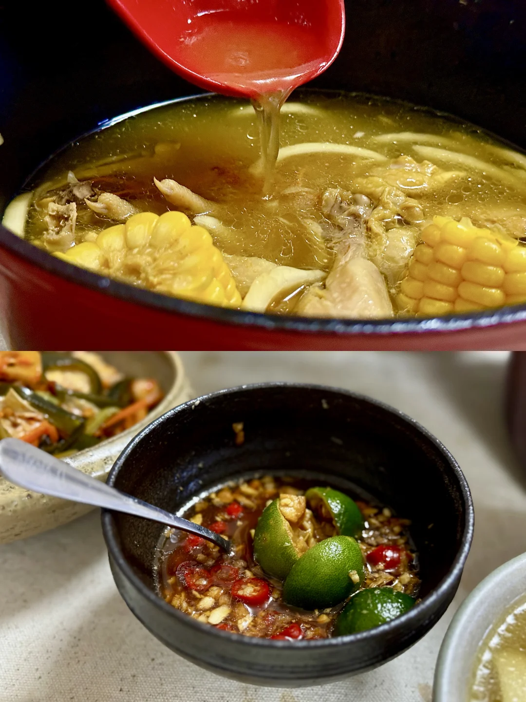 简单吃点🥢｜家庭版🥥椰子鸡🐓0️⃣失败