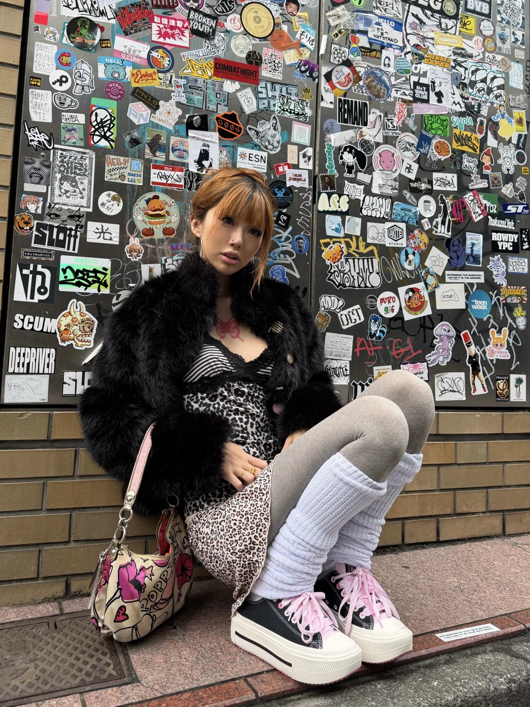 涩谷散步日｜匡威粉鞋出没中 ˙ᵕ˙ ✨ 👟