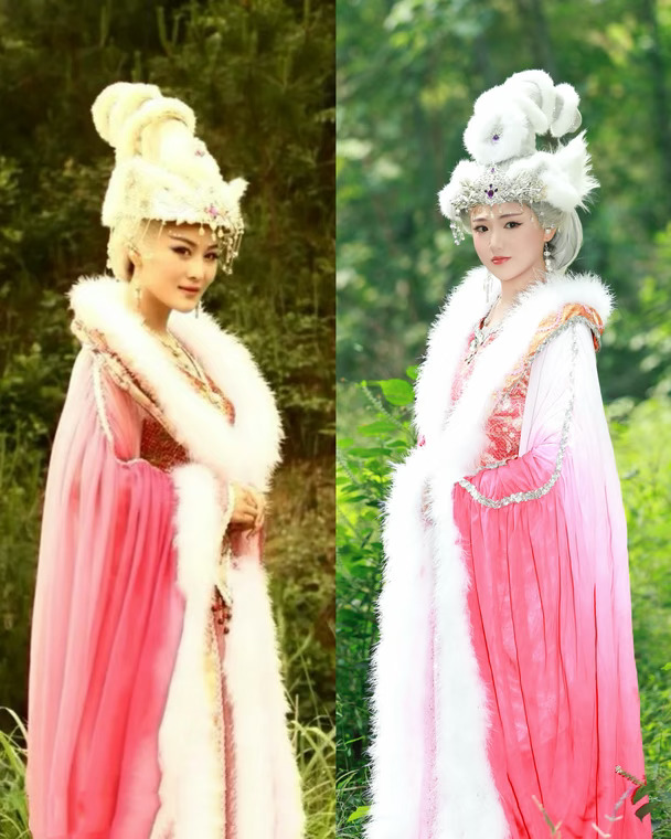 终于拍上我最爱的九尾狐了😘😘#封神英雄榜 #张馨予苏妲己 #胡仙儿