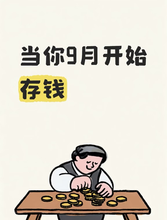 9月允许自己开始存钱