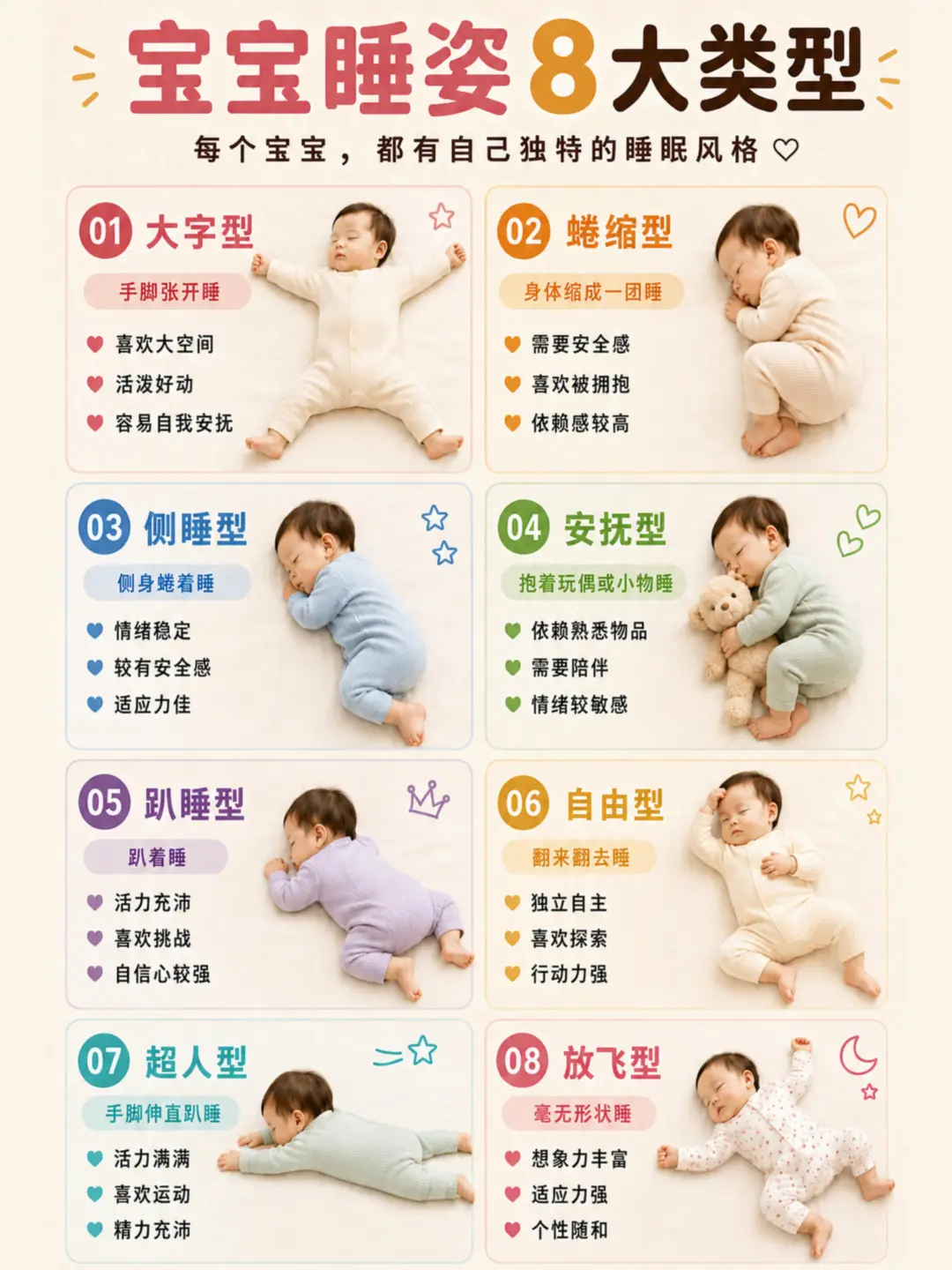 宝宝睡觉竟然有这么多秘密！