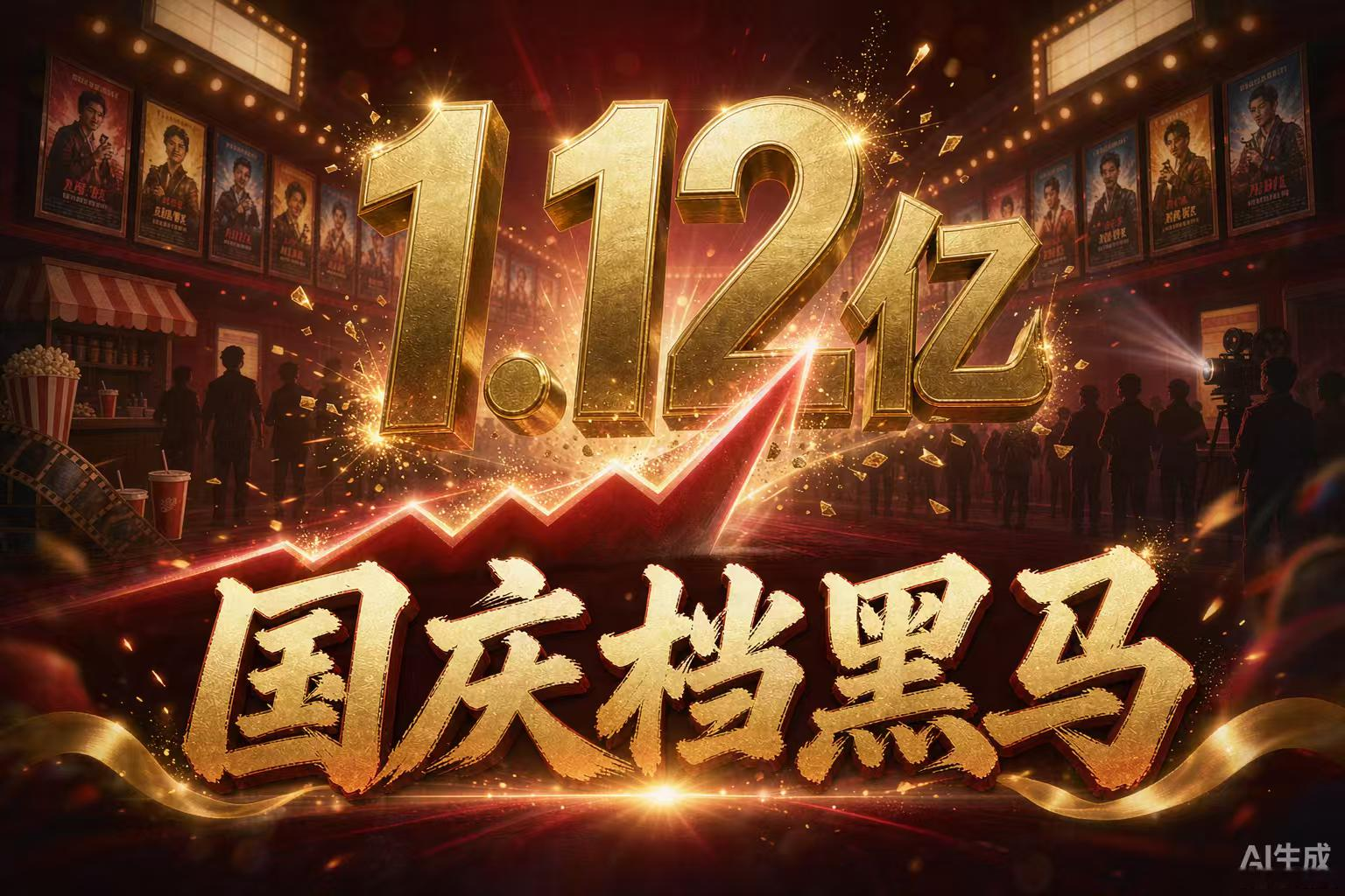 上映前被预估十几万票房的“炮灰”，三天干了1.12亿！小沈阳零片酬、沈春阳首次执导，夫妻俩押上家底拍《什么意思夫妇》，如今猫眼预测冲3.28亿。国庆档全是悬疑动作，就缺一部笑的电影——观众用脚投票，奖励了这份真诚。