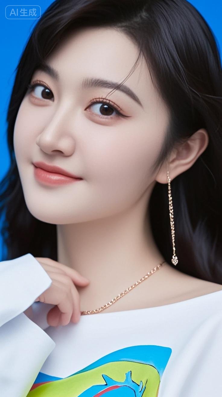 温柔甜美的少女，微笑如春风，散发迷人魅力！🌸💖