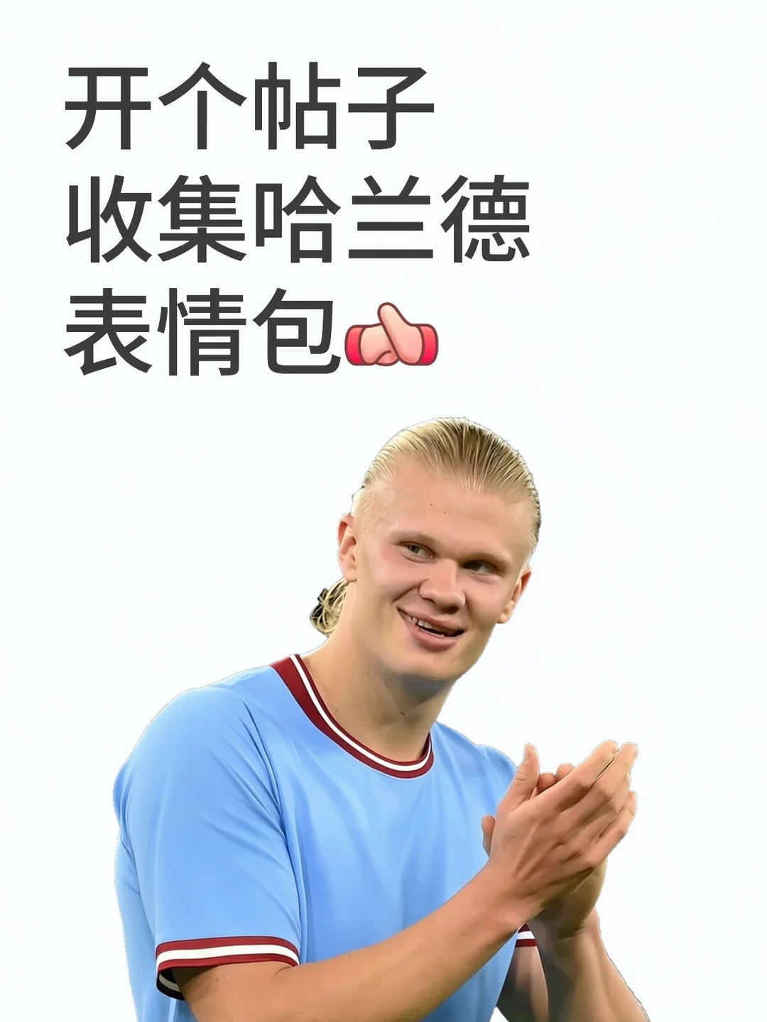 开个帖子收集哈兰德表情包[抱拳R]