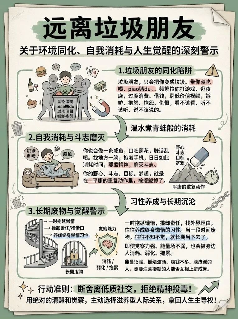 “垃圾朋友” 后，我的人生开挂了