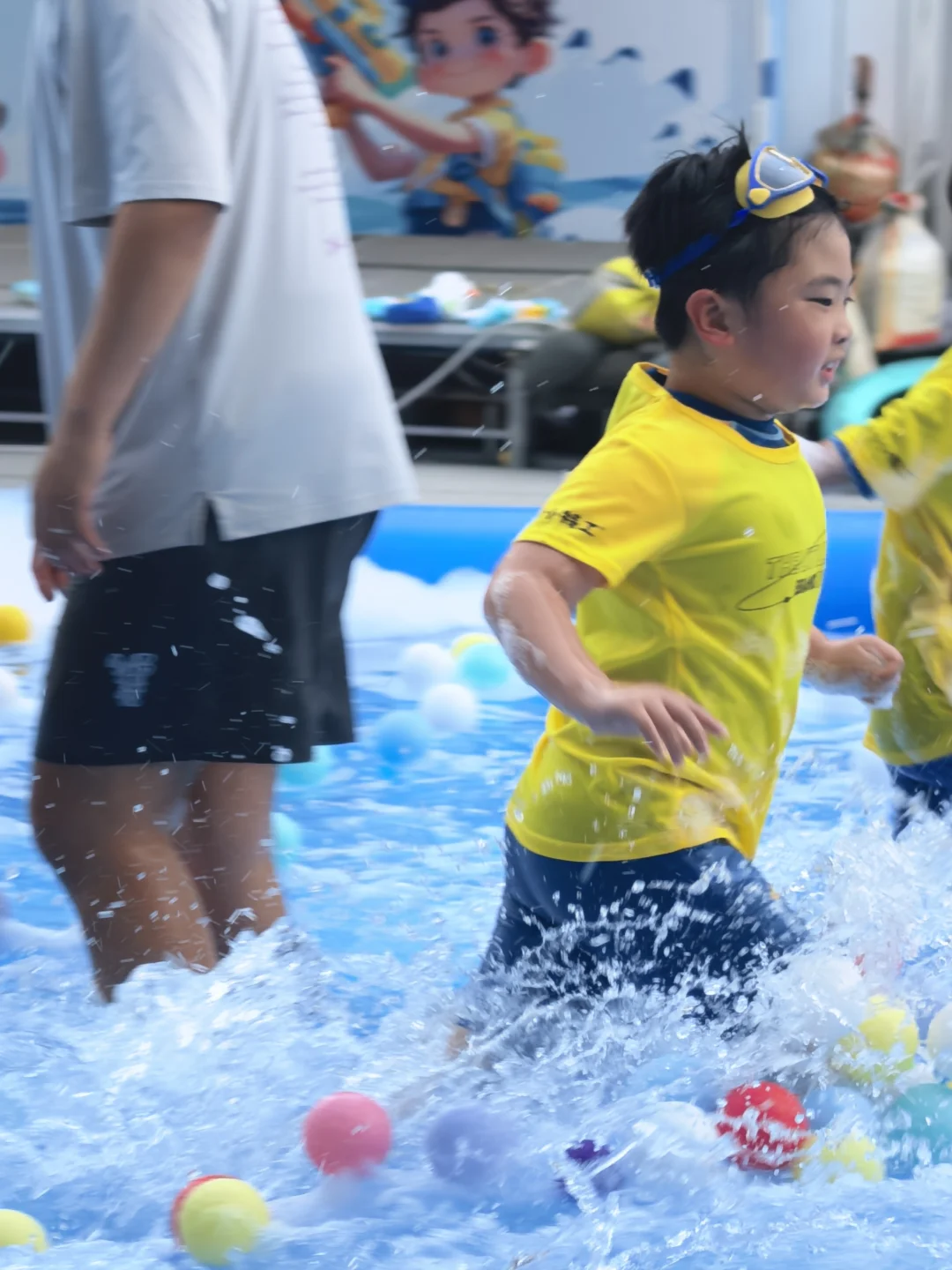 周末在水里泡发了，🌊biubiu大战