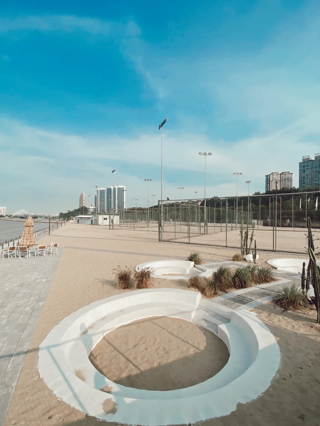 福州拍照｜假装在度假｜江景沙滩🏖咖啡店