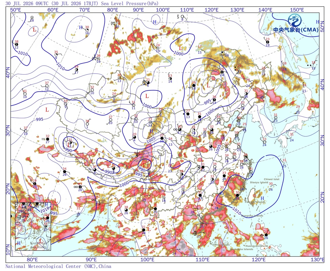 季风槽影响，广东强降雨频繁，沿海尤其注意