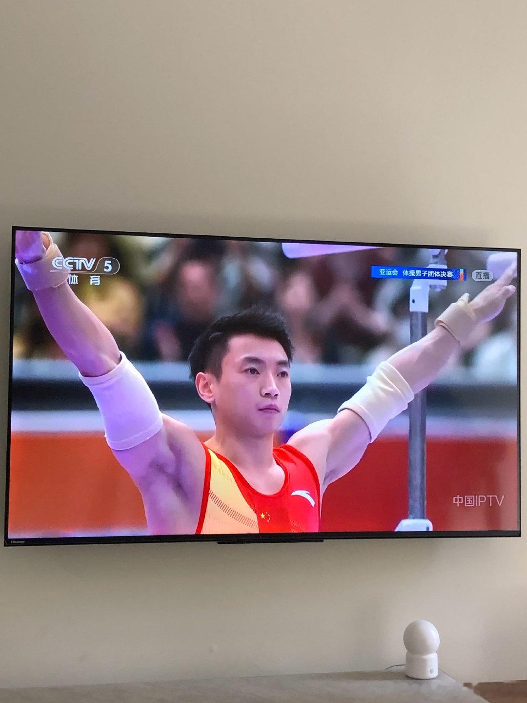 恭喜🎊🎈🍾️体操男团冠军🏆
比赛时间长，每项动作都扣人心弦！[惊恐]
小伙子们都很优秀，四川的邹敬园（3图） ​