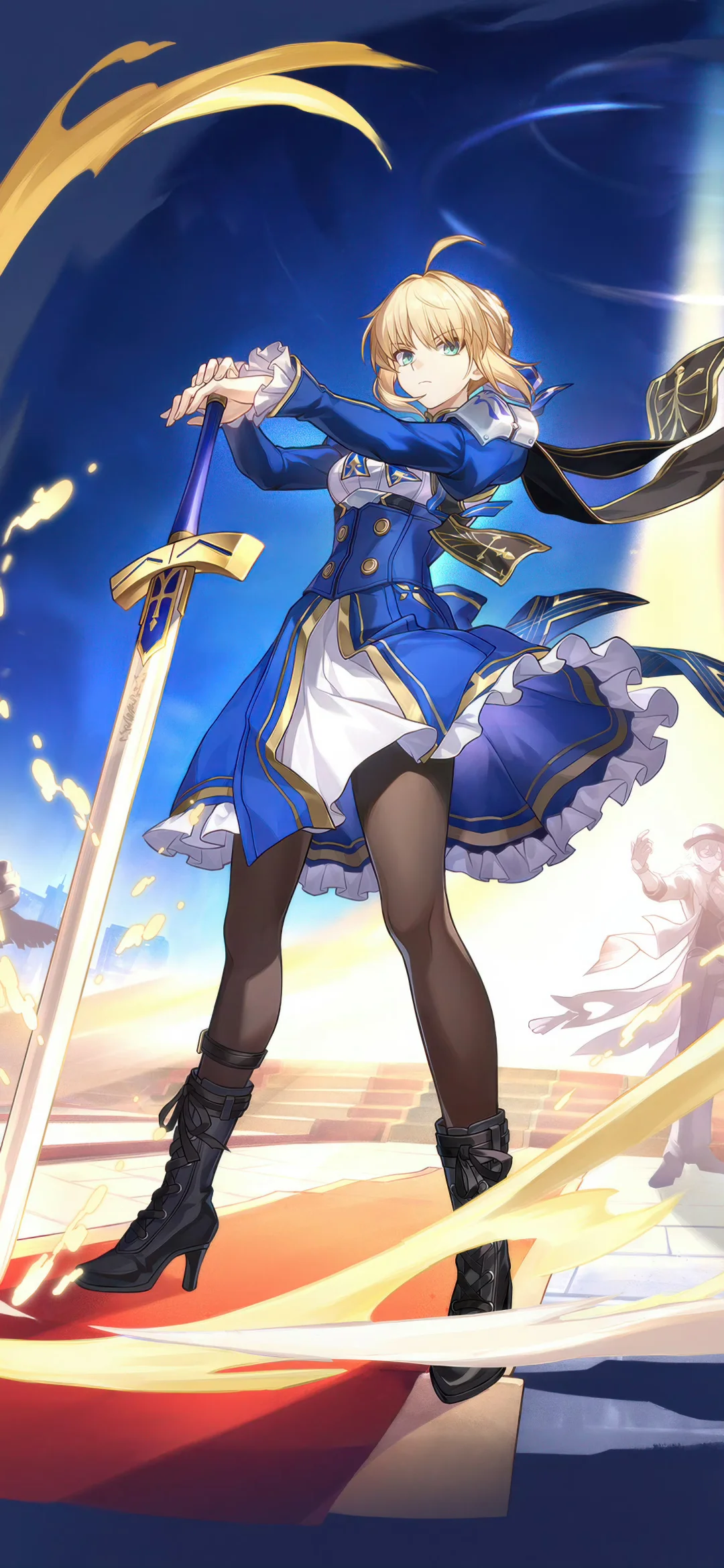 「骑士王与无铭英灵，在星轨尽头重逢」