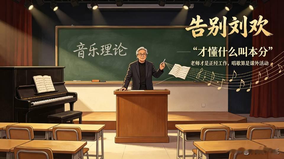告别刘欢，才懂什么叫“本分”
刘欢走了，63岁。讣告里头写，不设治丧，不搞告别。就这么安安静静地，跟这个世界说了再见。
他活着的时候，是个有本事的歌手，也是个普通的老师。这事说来也怪，现在这年头，有本事的人不少，但能像他这样，一辈子没闹出什么花边新闻的，还真不多。咱老百姓怀念他，说到底，是怀念那份干