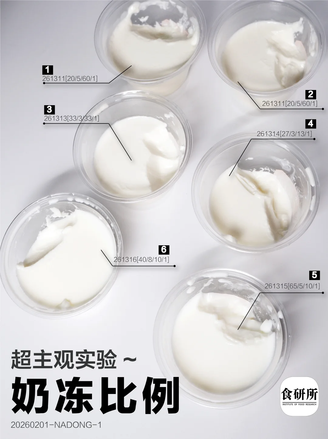 🍮奶冻| 试了6种配方~轻盈厚重全有！