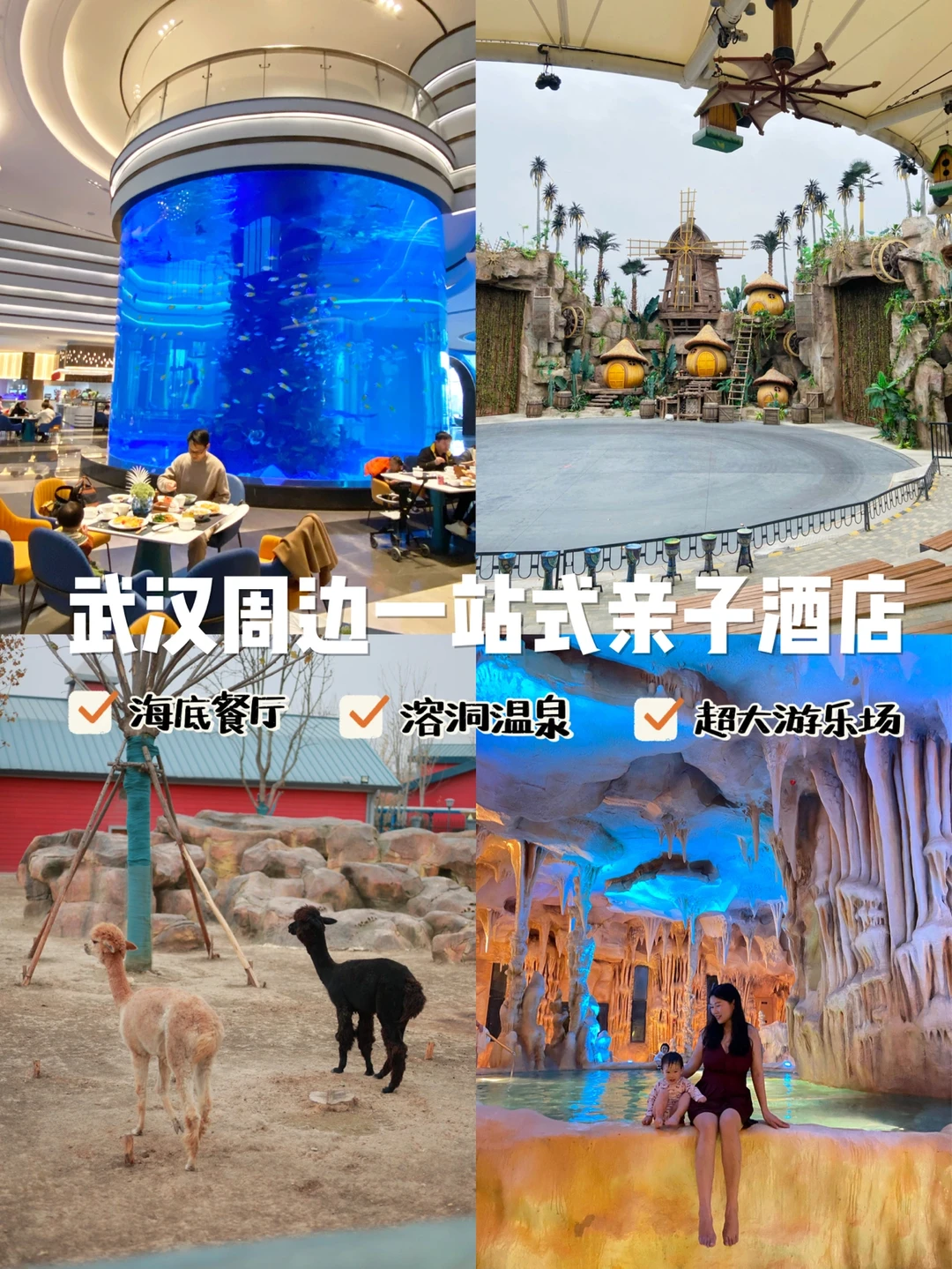 武汉周边|海洋馆、乐园、汤泉一站式亲子酒店