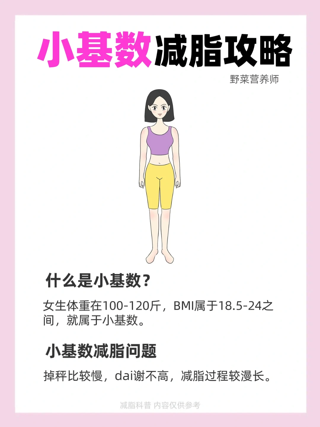保姆级小基数掉秤攻略🔥这样瘦下来很简单