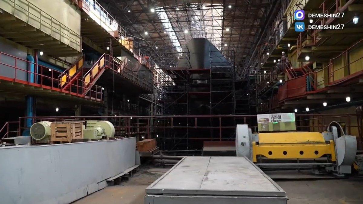 阿穆尔造船厂内的20380型护卫舰格罗兹尼号 ​