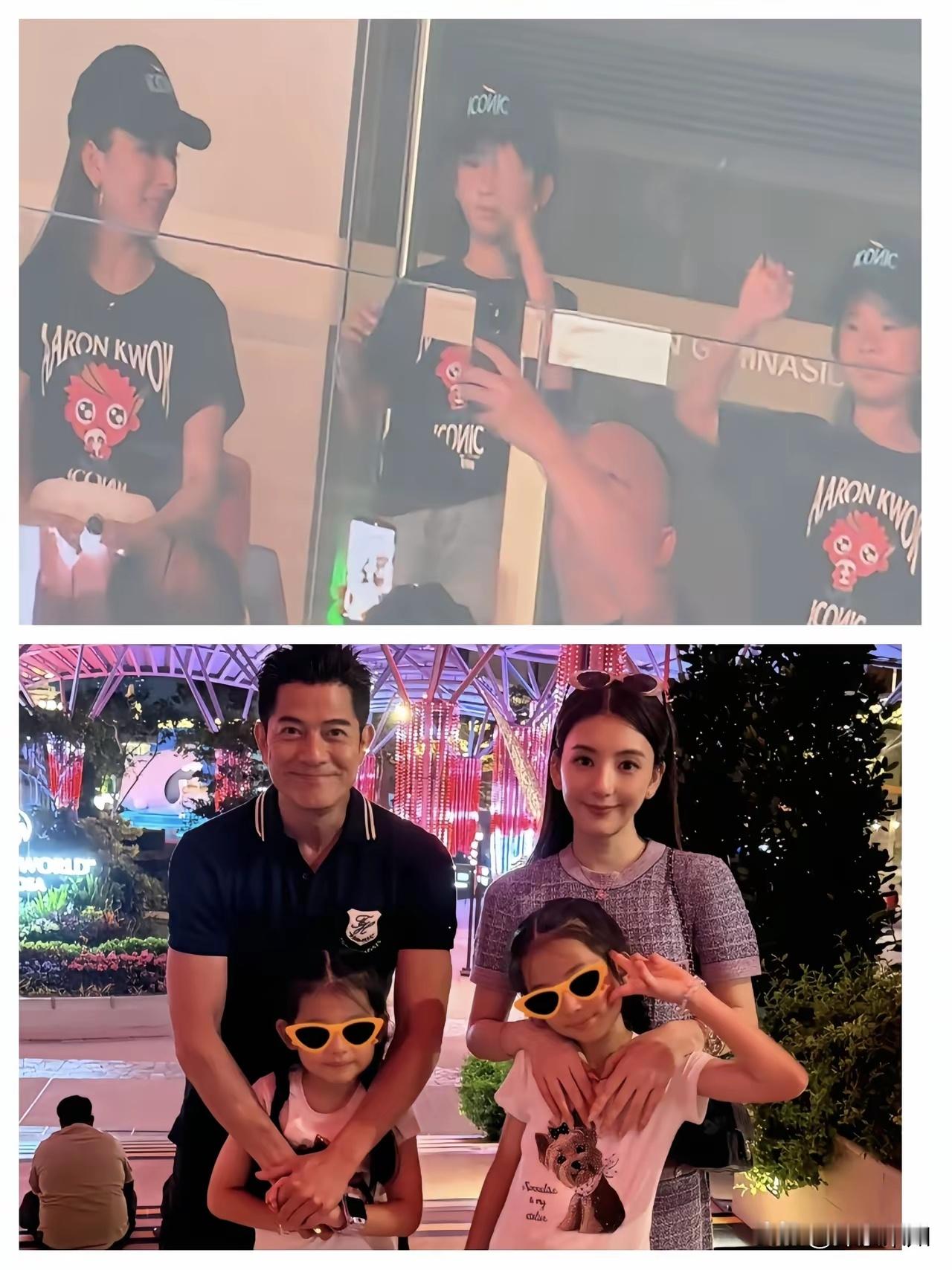 娱乐圈终于出了个可怕的星二代
​郭富城的女儿
​倒不是说她们的长相不好看，而是说她们的跳舞的律动感太强了。
​昨晚，郭富城深圳演唱会的彩蛋居然是他和两个女儿一起跳鲨鱼舞。
​两个小女孩虽然年纪小，但是一点都不怯场，不仅节奏感，律动感十足，而且动作干脆利落。
​不得不说，天赋这种东西真 ​