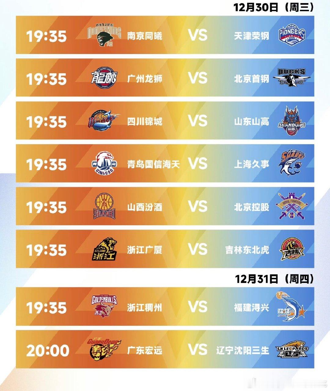 #CBA新赛季赛程发布#新年大战怎么还辽粤呢[二哈][二哈][二哈]#亚运会 离谱# ​