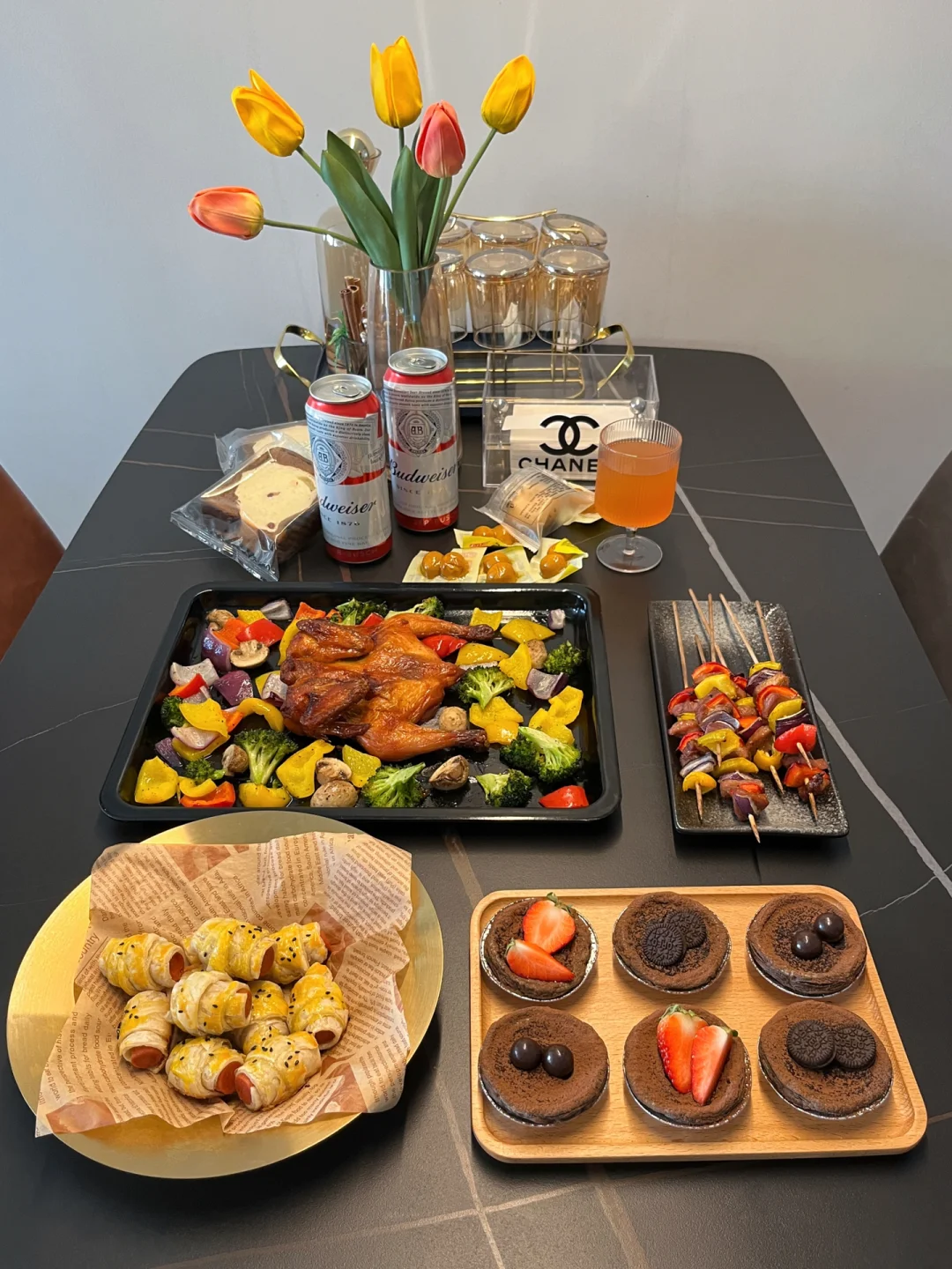 跟儿子的下午茶～