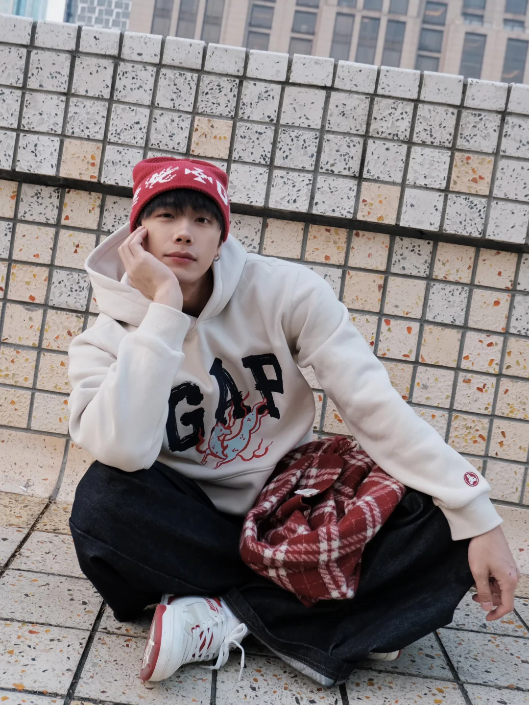 积极入冬⛄️穿搭带点红