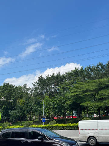 第一次在天河公园跑步
