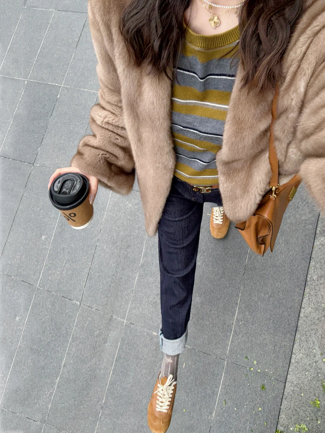 拜年穿搭18图🏮过年战袍 还得看皮草～