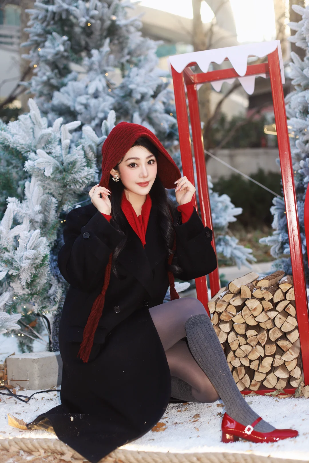 圣诞还得是红黑配🎄💫